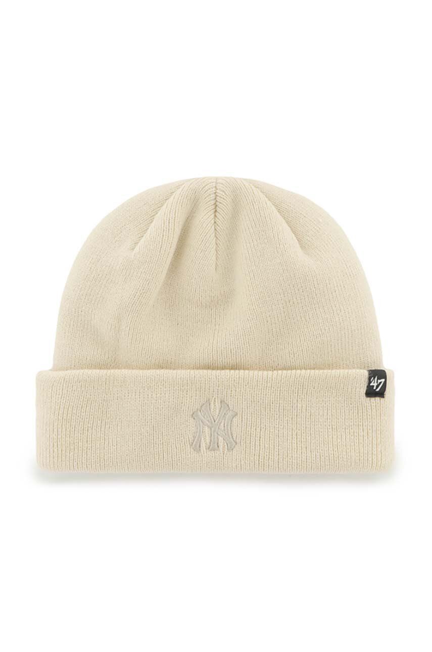 47brand caciula MLB New York Yankees culoarea bej 47brand caciula MLB New York Yankees culoarea bej
