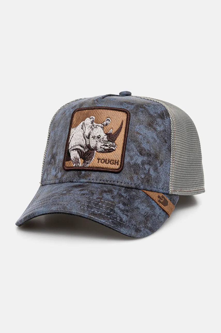 

Шапка с козирка Goorin Bros Storm Rhino в тъмносиньо с апликация 101-1628, Тъмносин