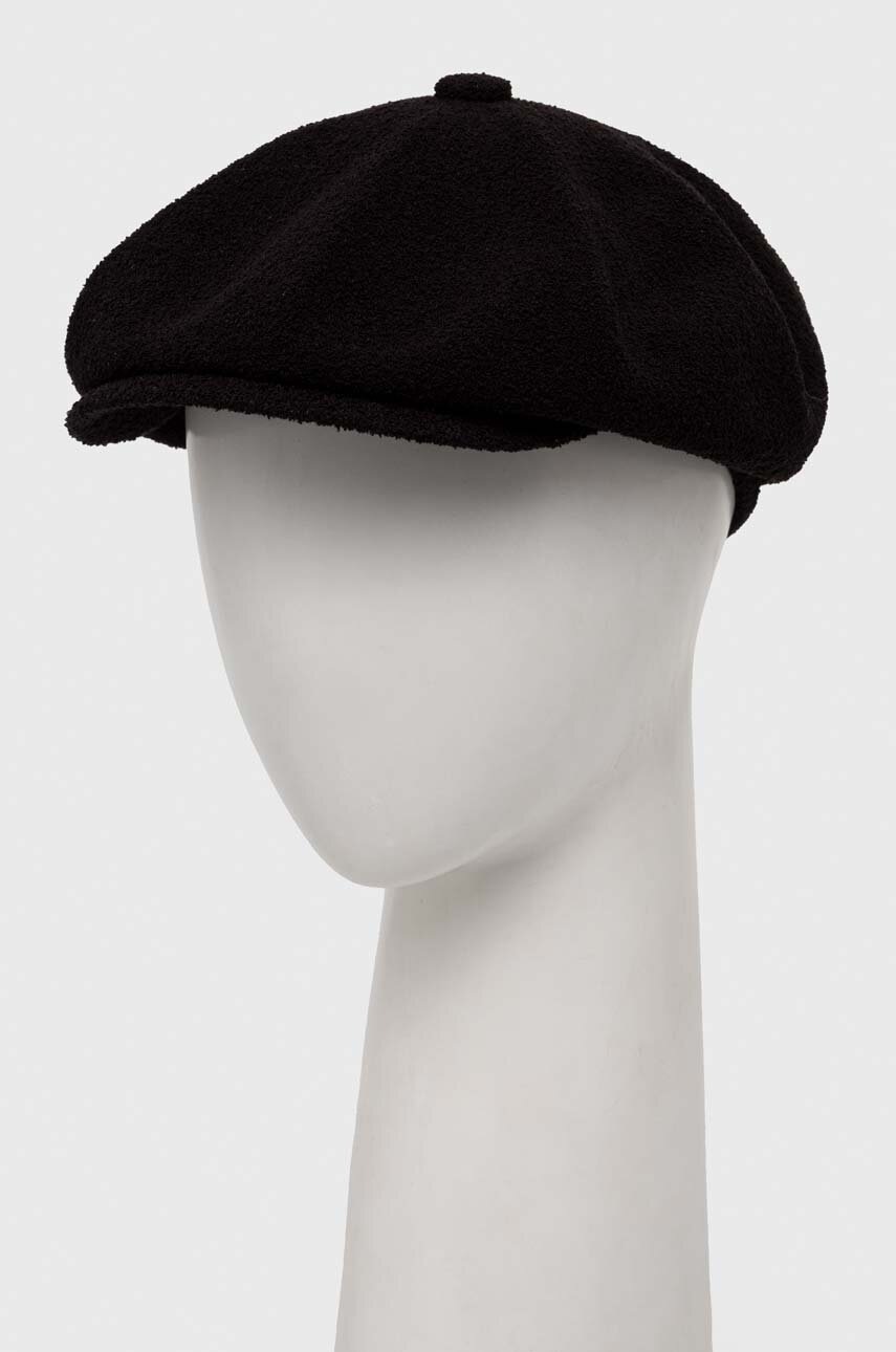 

Каскет Kangol в черно, Черен