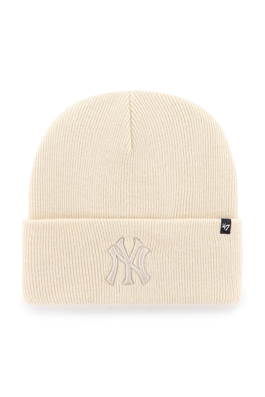 47 brand caciula MLB New York Yankees culoarea bej, B-HYMKR17ACE-NTN 47 brand caciula MLB New York Yankees culoarea bej, B-HYMKR17ACE-NTN