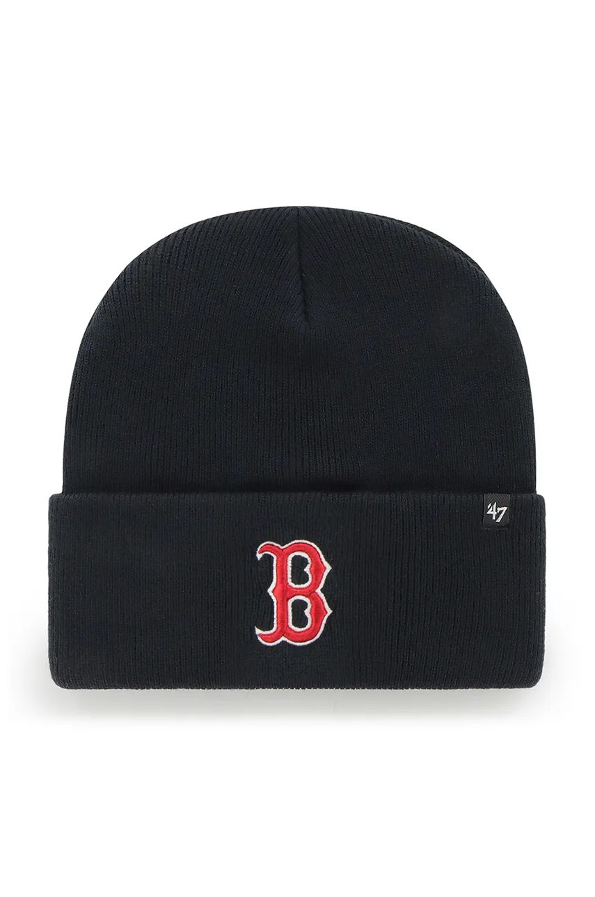 

Шапка 47 brand MLB Boston Red Sox в тъмносиньо B-HYMKR02ACE-NYA, Тъмносин