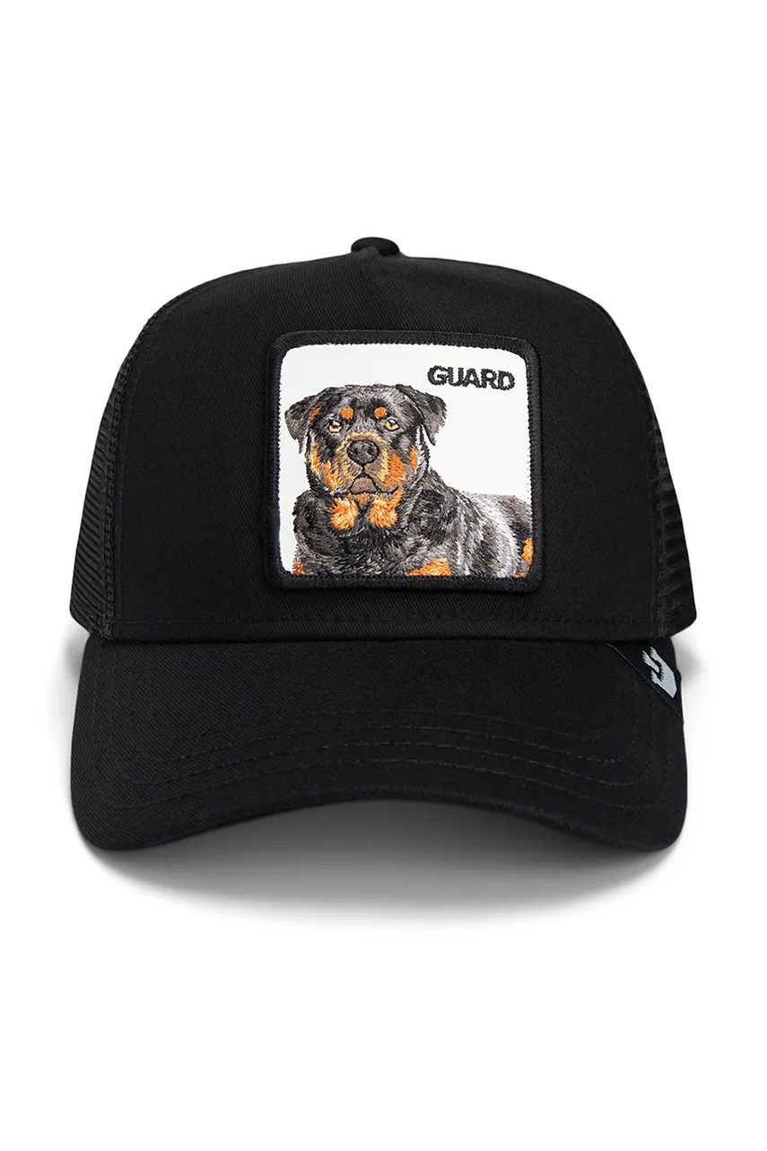Кепка Goorin Bros The Guard Dog цвет чёрный с аппликацией 101-1767