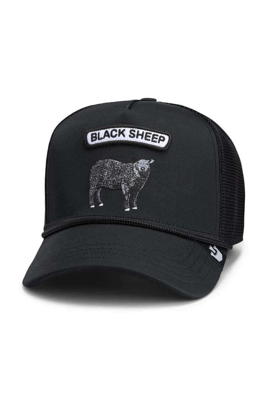 Goorin Bros șapcă GB2 Black Sheep culoarea negru, cu imprimeu, 101-1734 Goorin Bros șapcă GB2 Black Sheep culoarea negru, cu imprimeu, 101-1734
