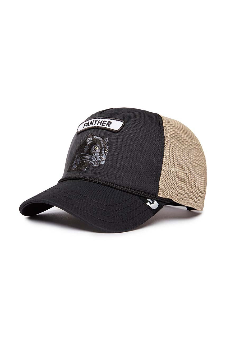 

Шапка с козирка Goorin Bros GB2 Panther в черно с апликация 101-1543, Черен