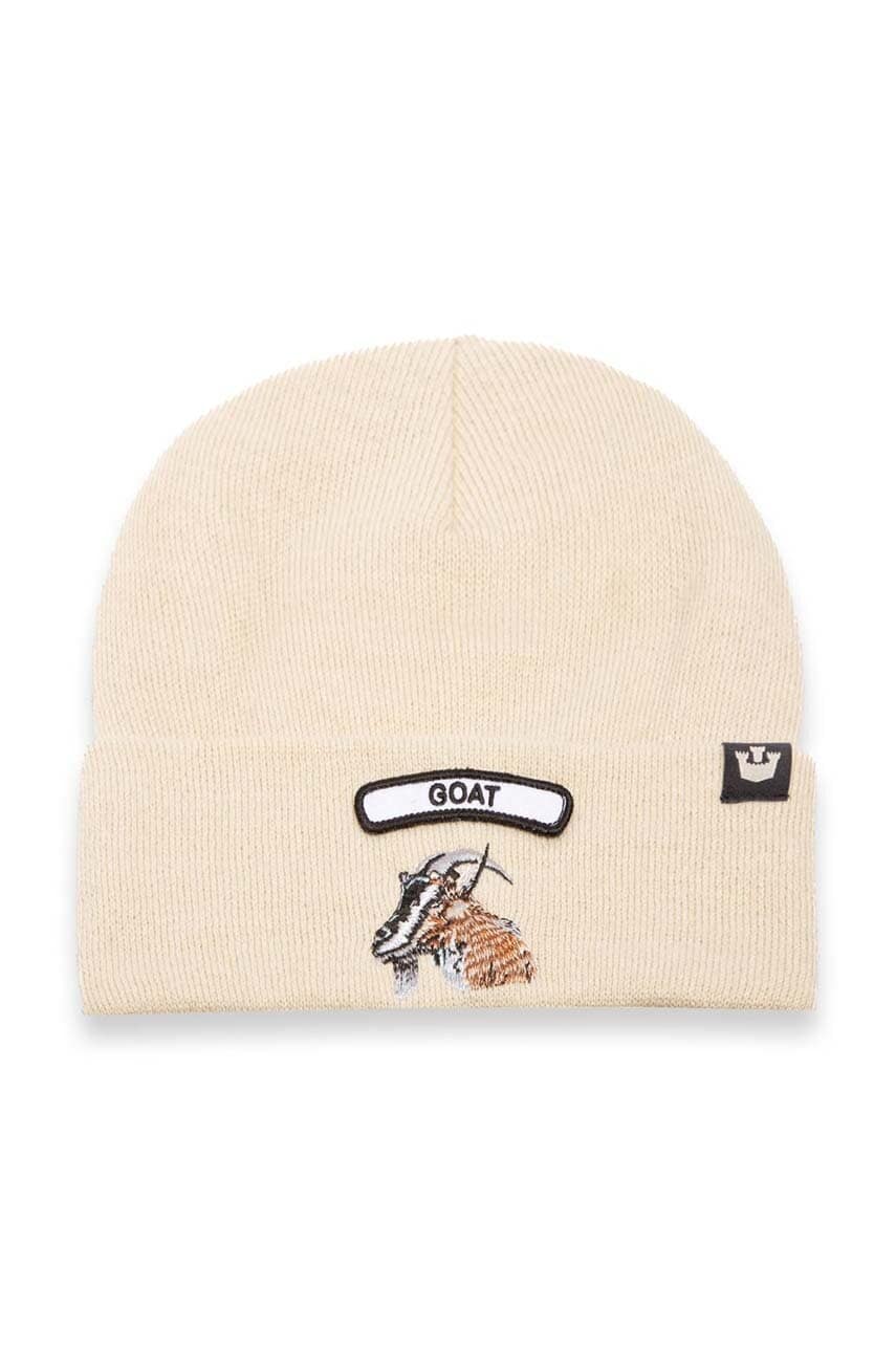 Goorin Bros căciulă de lână Soft Rock Goat culoarea bej, de lana, 107-1804