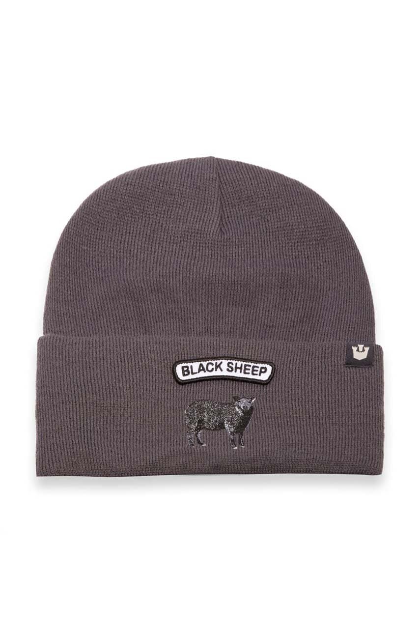 Goorin Bros căciulă de lână Soft Rock Sheep culoarea gri, de lana, 107-1802 Goorin Bros căciulă de lână Soft Rock Sheep culoarea gri, de lana, 107-1802