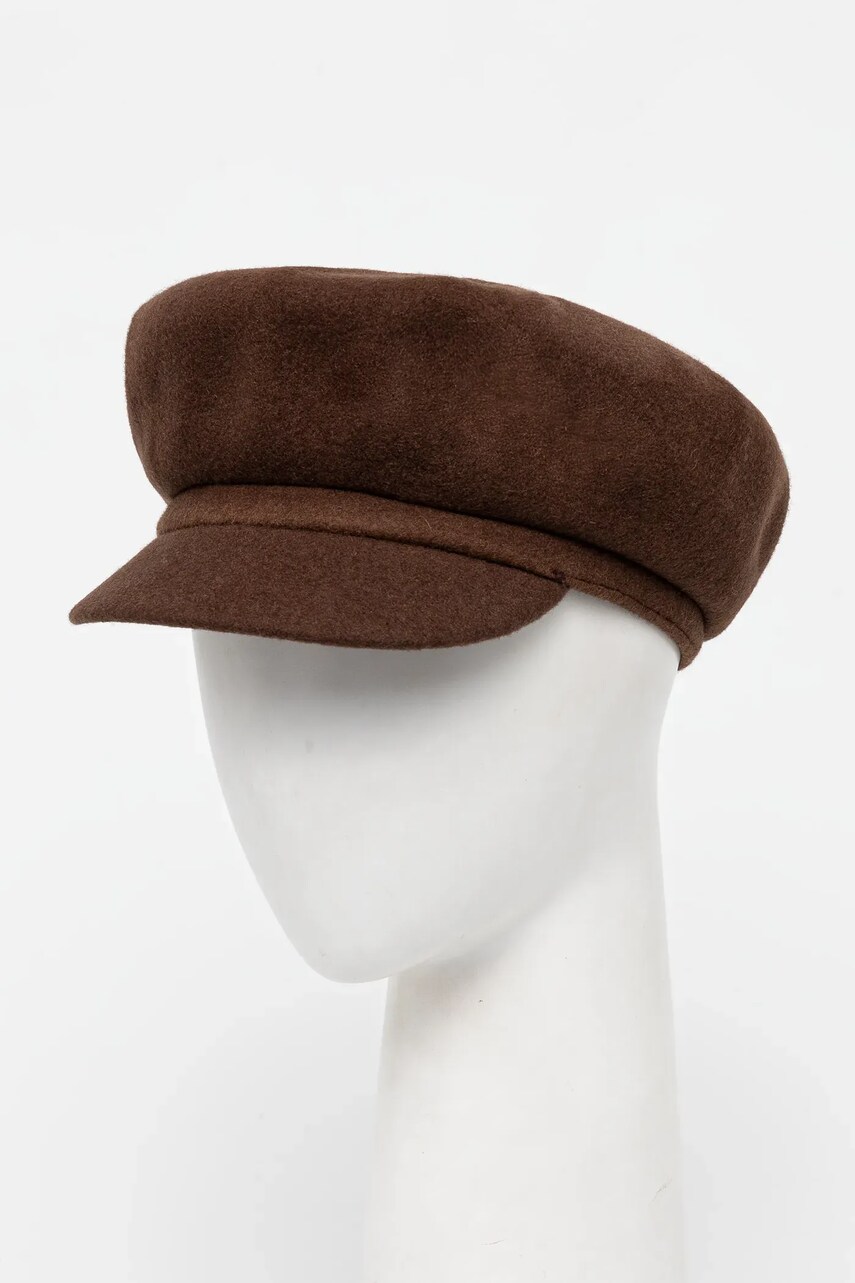 Levně Vlněná čepice Kangol WOOL SPITFIRE hnědá barva, 0259BC.TB274