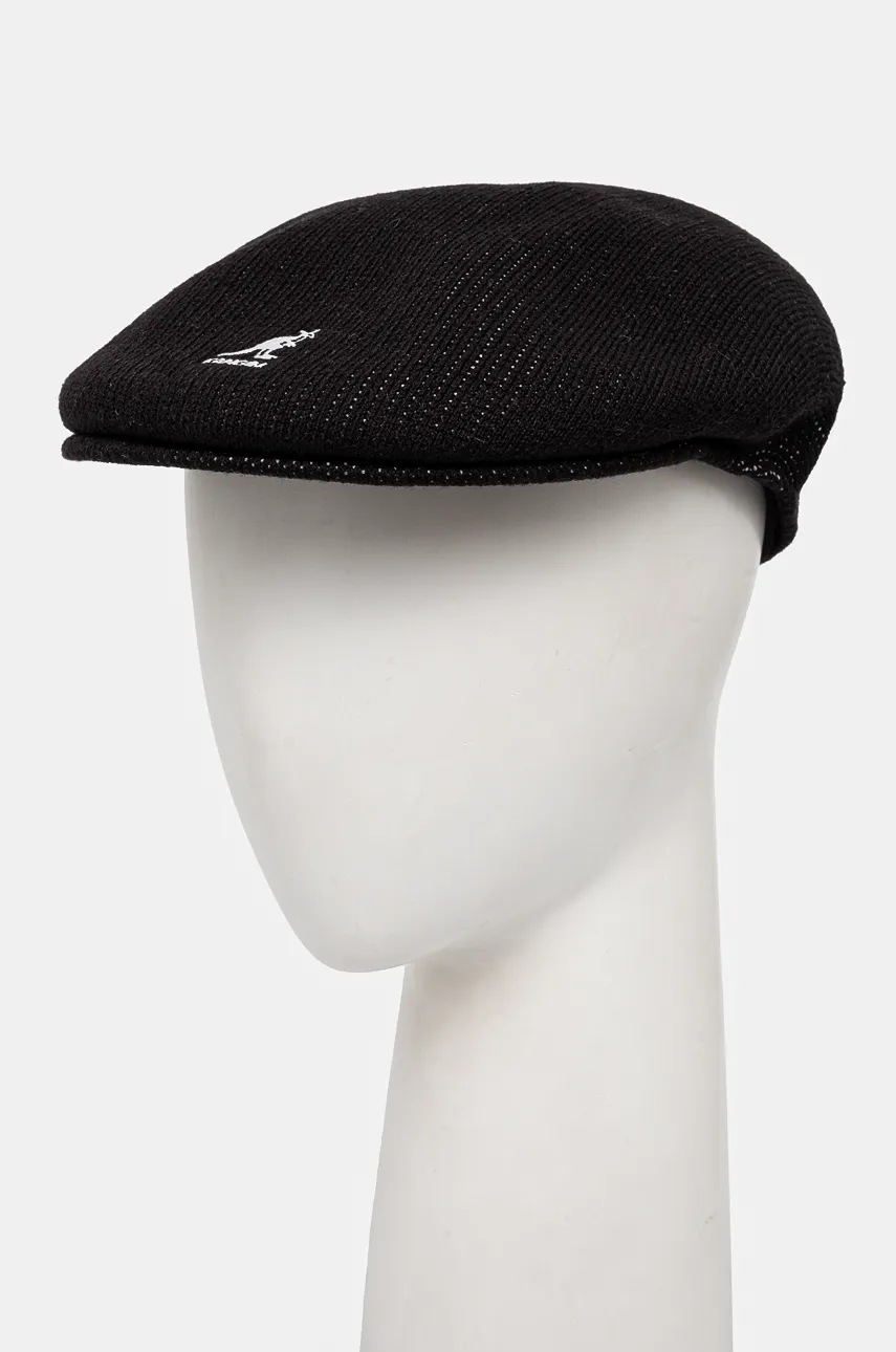 

Барета с вълна Kangol Y2K WOOL 504 в черно K3718.BK001, Черен