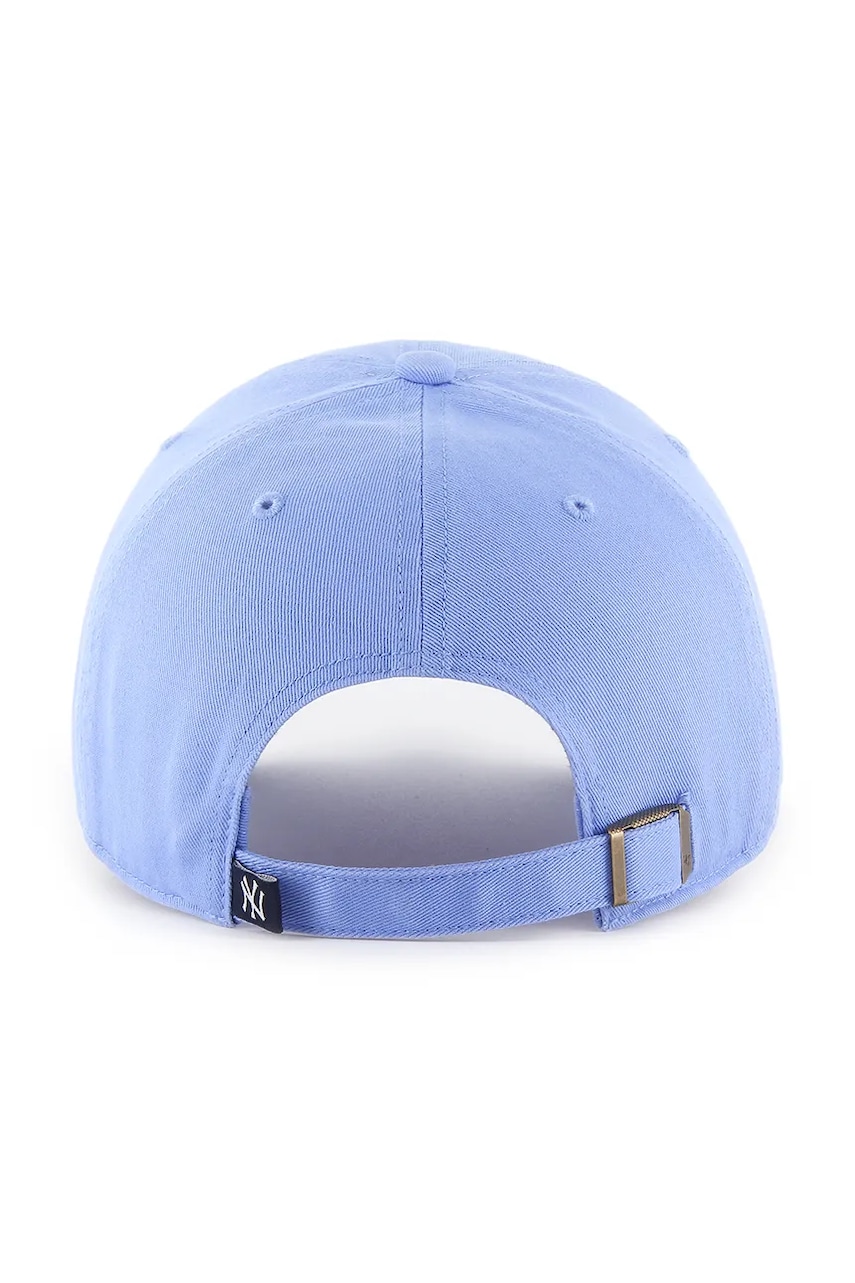 Хлопковая кепка 47 brand MLB New York Yankees однотонная B-RGW17GWS-A9 Хлопковая кепка 47 brand MLB New York Yankees однотонная B-RGW17GWS-A9