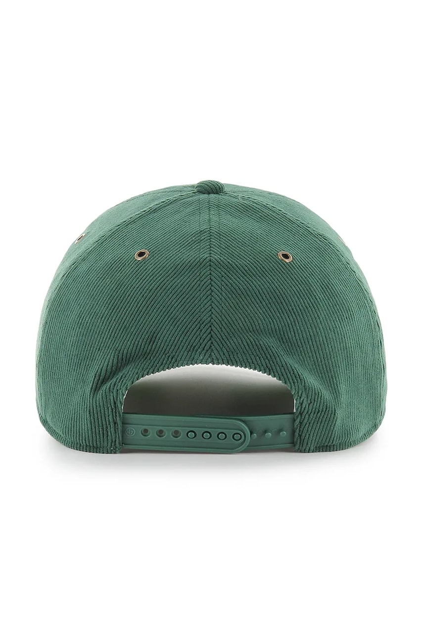 Кепка 47 brand MLB Athletics цвет зелёный с аппликацией B-TCDLC18IWP-DG Кепка 47 brand MLB Athletics цвет зелёный с аппликацией B-TCDLC18IWP-DG