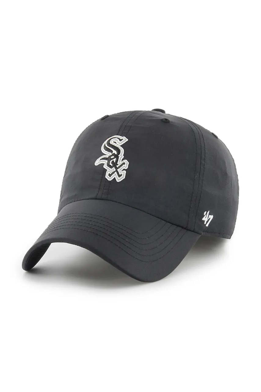 47 brand șapcă MLB Chicago White Sox culoarea negru, cu imprimeu, B-BRRRC06BBU-BK 47 brand șapcă MLB Chicago White Sox culoarea negru, cu imprimeu, B-BRRRC06BBU-BK