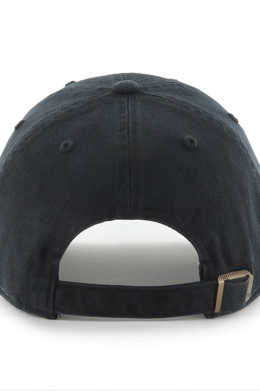 Хлопковая кепка 47 brand Dog Base Runner Icon цвет чёрный однотонная XX-BSRIC1411GWS-BKK