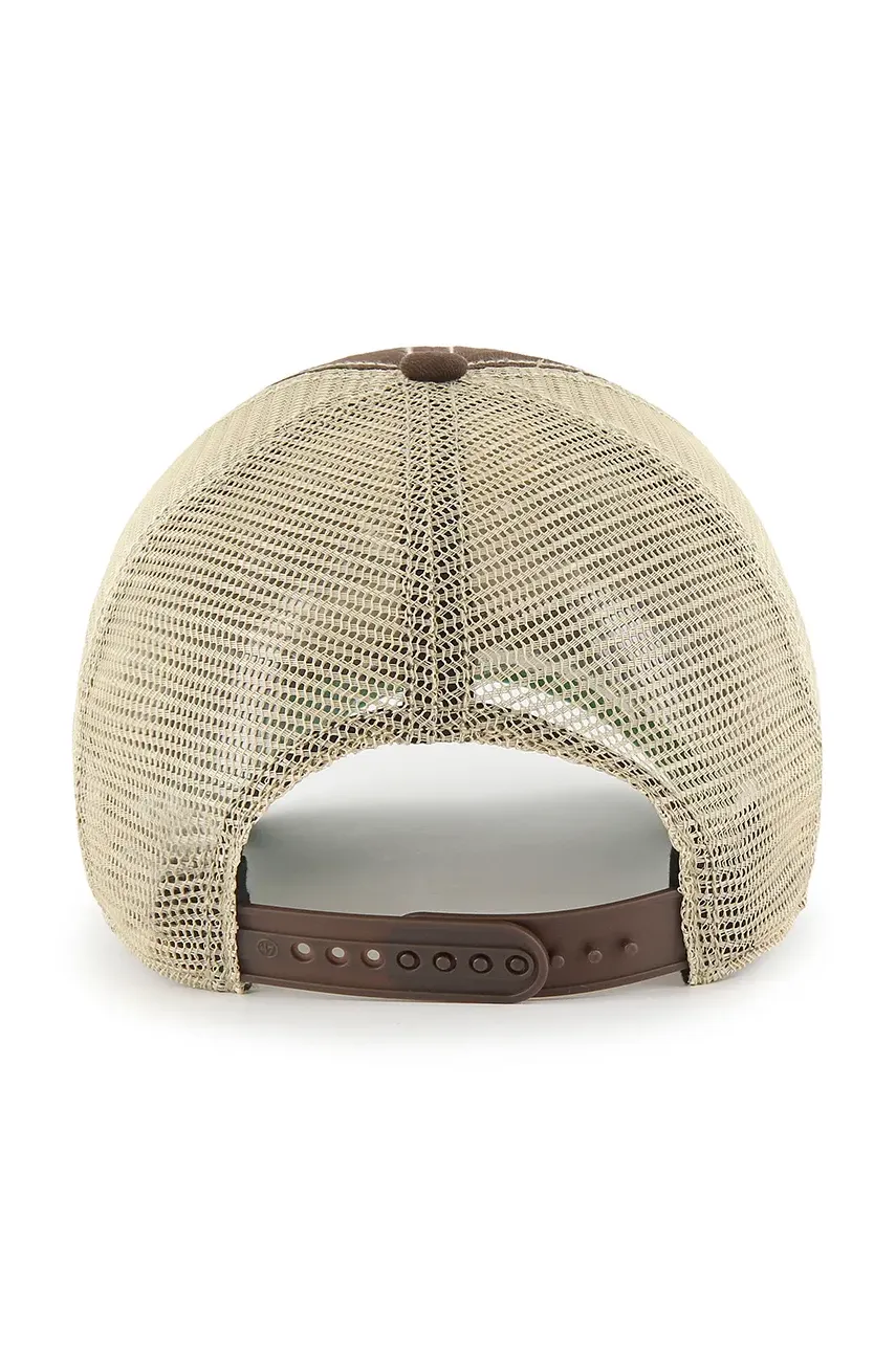 Кепка 47 brand MLB San Diego Padres цвет коричневый узор B-TRWLR21GWP-BWC Кепка 47 brand MLB San Diego Padres цвет коричневый узор B-TRWLR21GWP-BWC