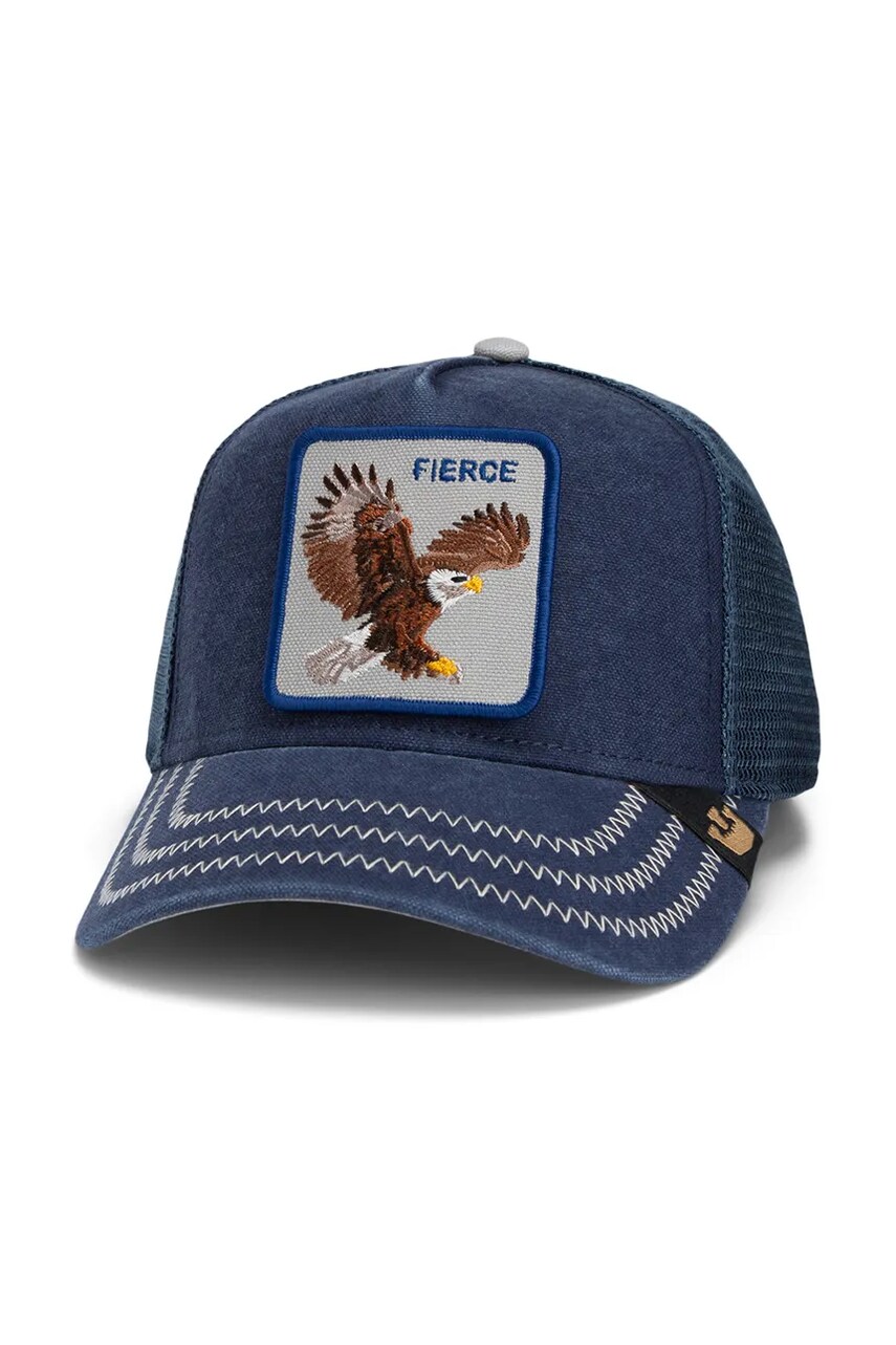 Goorin Bros sapca Bird of Prey culoarea bleumarin, cu imprimeu, 101-1976