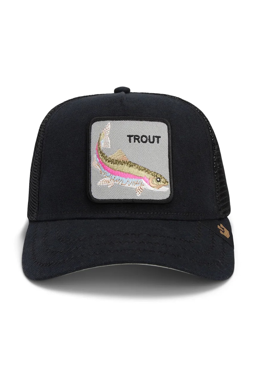 Кепка Goorin Bros Catch You Later цвет чёрный с аппликацией 101-2116