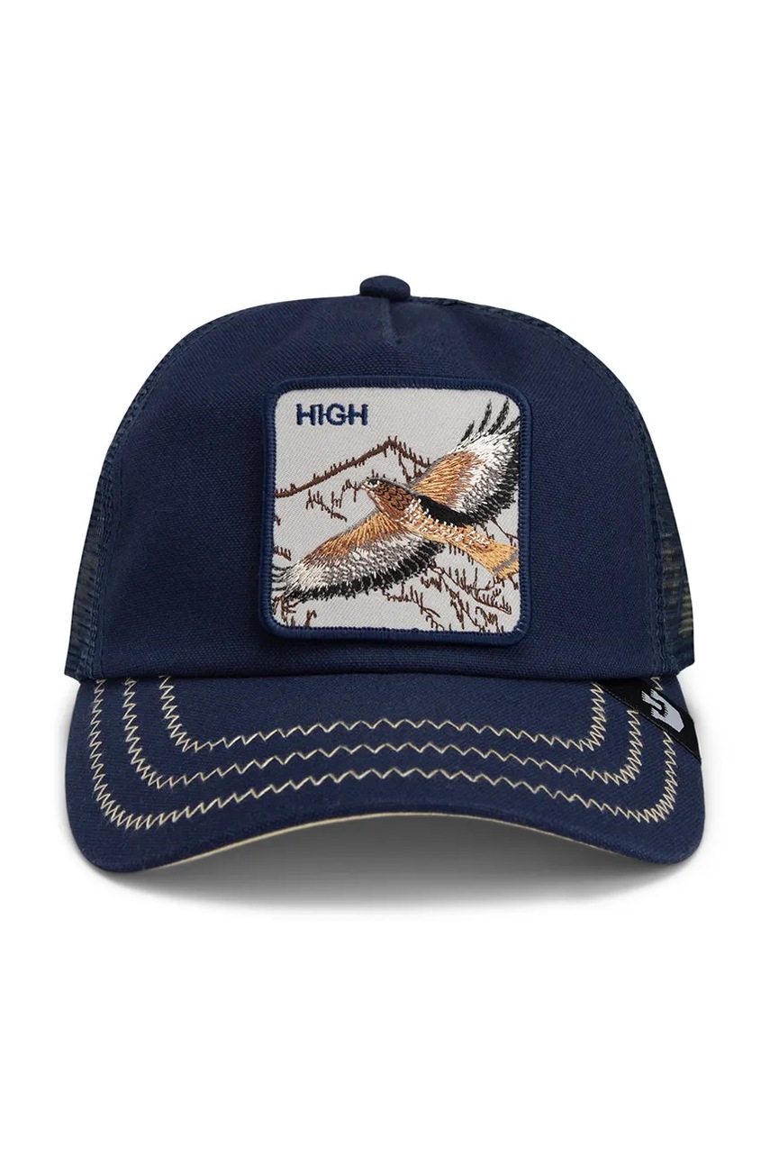 Кепка Goorin Bros Flying High цвет синий с аппликацией 101-2119