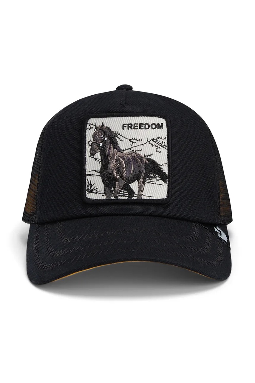 Кепка Goorin Bros Run Wild цвет чёрный с аппликацией 101-2117