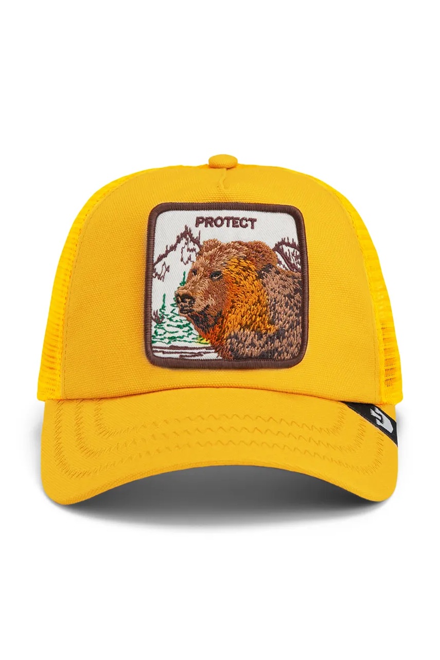 Кепка Goorin Bros Safeguard цвет жёлтый с аппликацией 101-2118