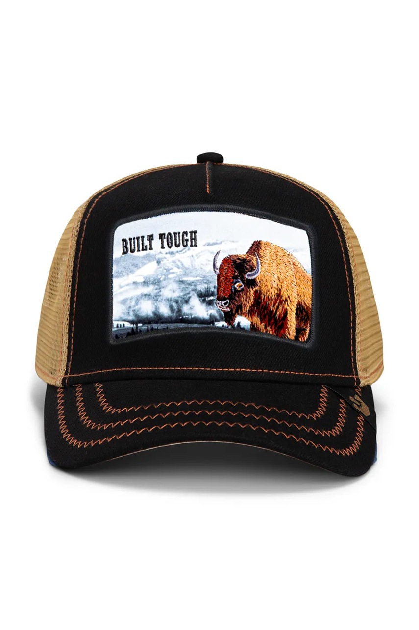 Кепка Goorin Bros Built Tough цвет чёрный с аппликацией 101-2028