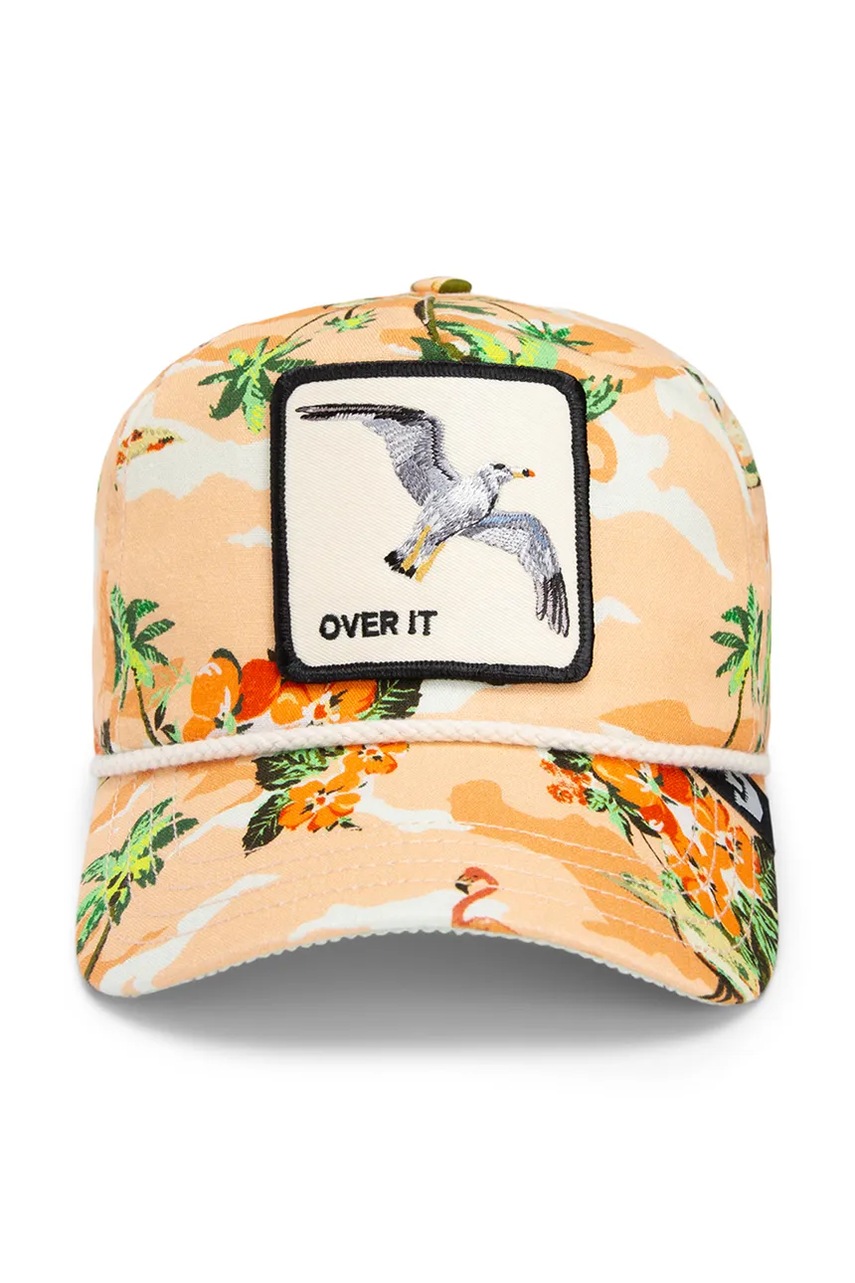 Кепка Goorin Bros Quittin Time цвет оранжевый с аппликацией 101-1912