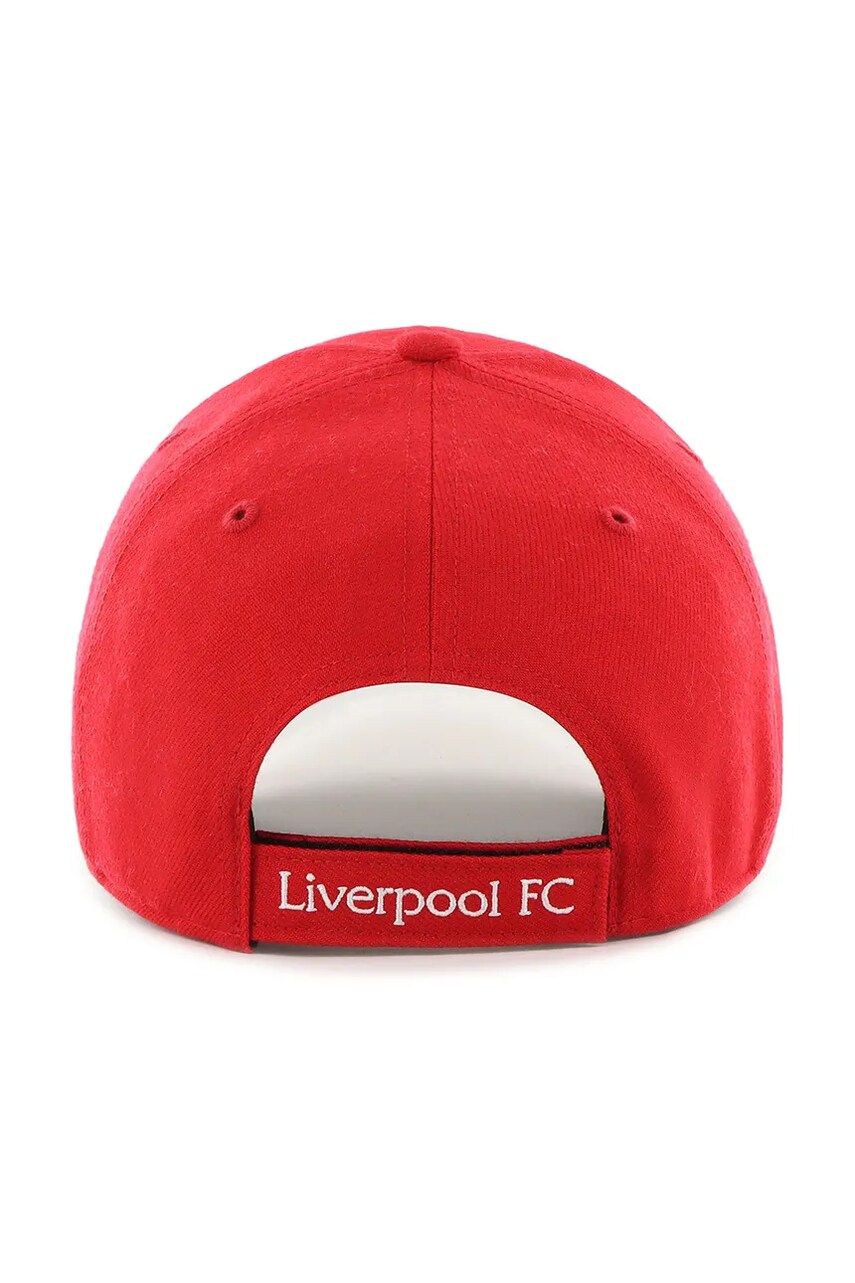 Кепка 47 brand Liverpool FC цвет красный с аппликацией EPL-MVP04WBV-RDH Кепка 47 brand Liverpool FC цвет красный с аппликацией EPL-MVP04WBV-RDH