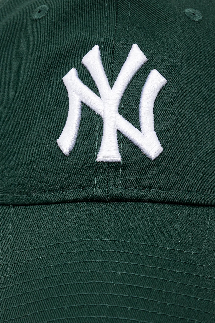 Хлопковая кепка New Era цвет зелёный однотонная 60471473 Хлопковая кепка New Era цвет зелёный однотонная 60471473