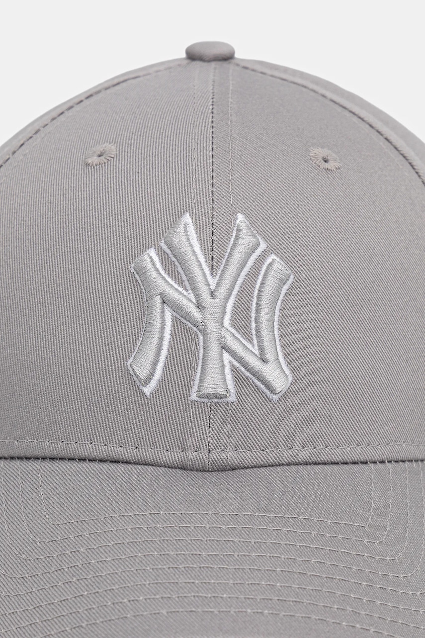 Хлопковая кепка New Era 0 цвет серый 60675525 Хлопковая кепка New Era 0 цвет серый 60675525