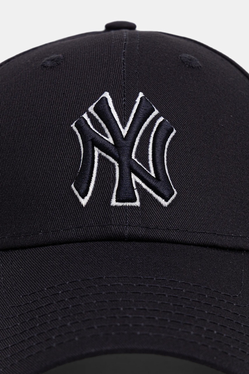 Хлопковая кепка New Era 0 цвет синий 60675523