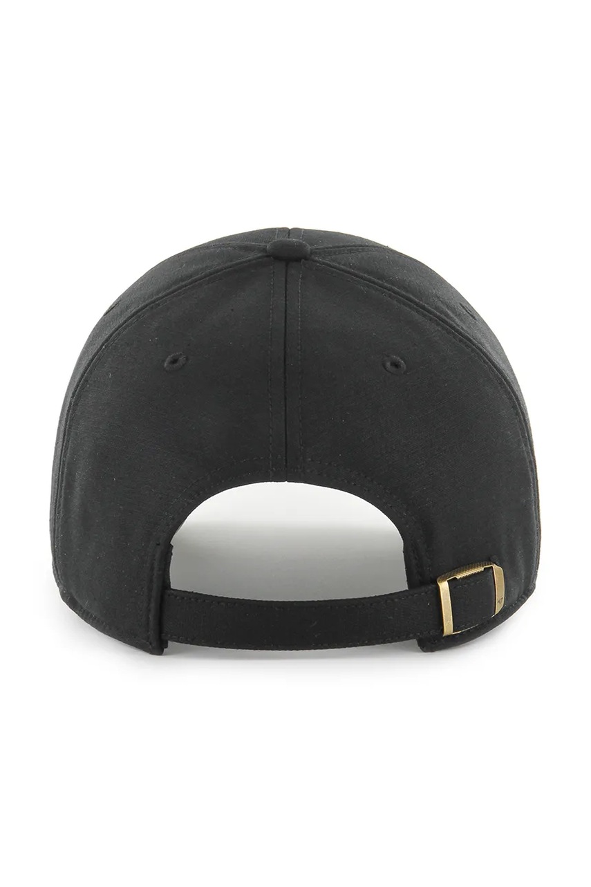 Хлопковая кепка 47 brand MLB New York Yankees цвет чёрный B-PFZCU17CNS-BK