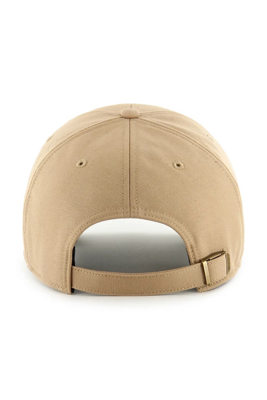 Хлопковая кепка 47 brand MLB New York Yankees цвет зелёный B-PFZCU17CNS-KH