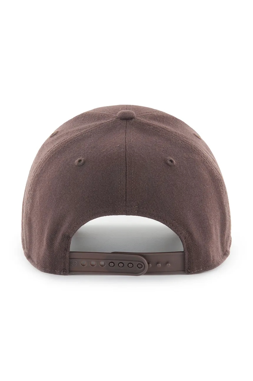 Кепка с добавлением шерсти 47 brand MLB New York Yankees цвет коричневый B-MVPSP17WBP-BWF Кепка с добавлением шерсти 47 brand MLB New York Yankees цвет коричневый B-MVPSP17WBP-BWF