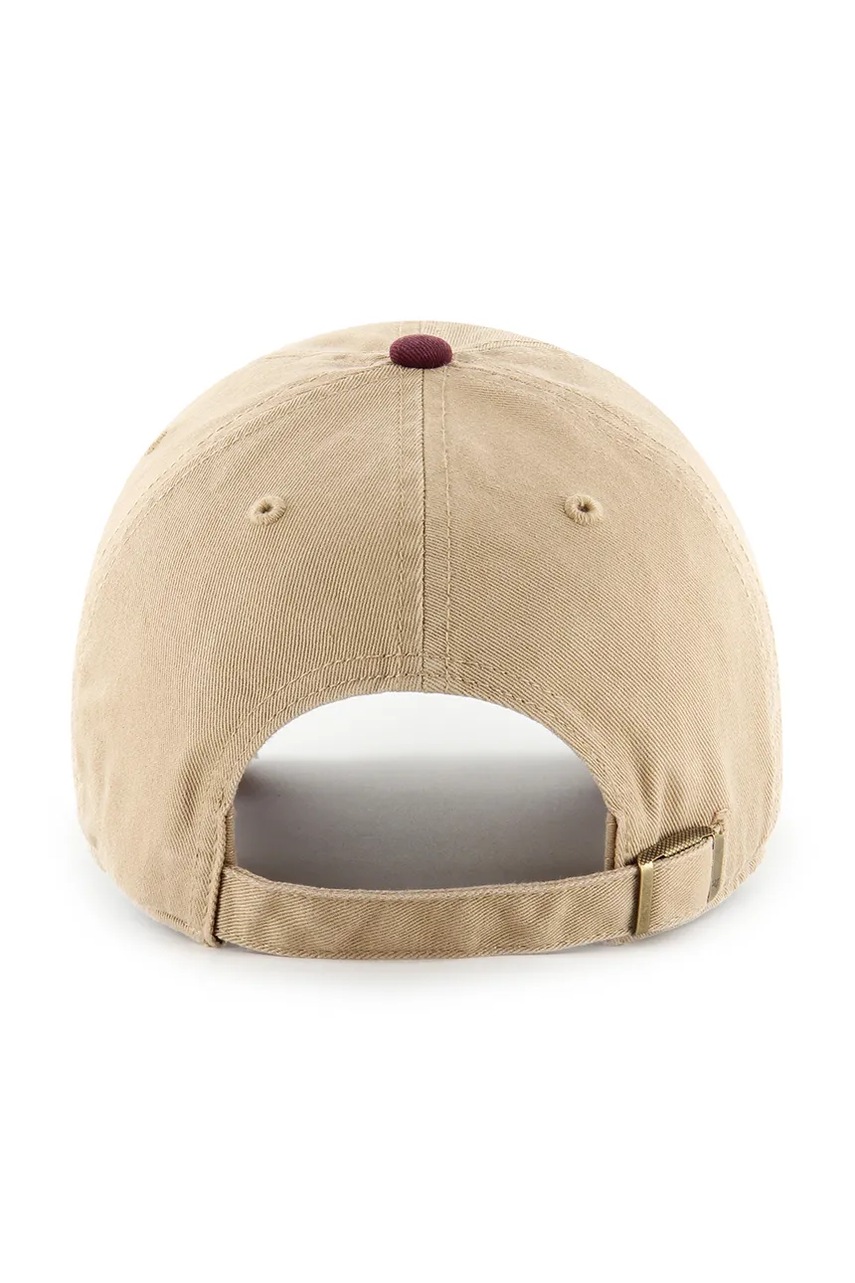 Хлопковая кепка 47 brand MLB New York Yankees цвет зелёный B-NLTRG17GWS-KHA