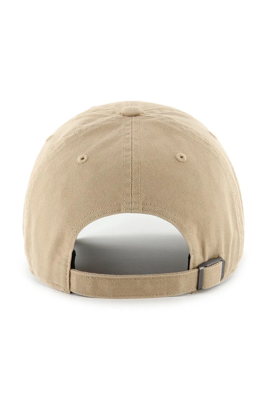 Хлопковая кепка 47 brand MLB New York Yankees цвет зелёный B-BSRNS17GWS-KH