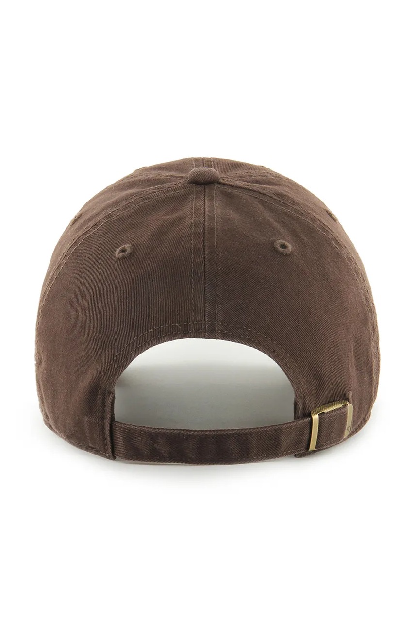 Хлопковая кепка 47 brand Dog Base Runner Icon цвет коричневый XXD-BSRIC13GWS-BW