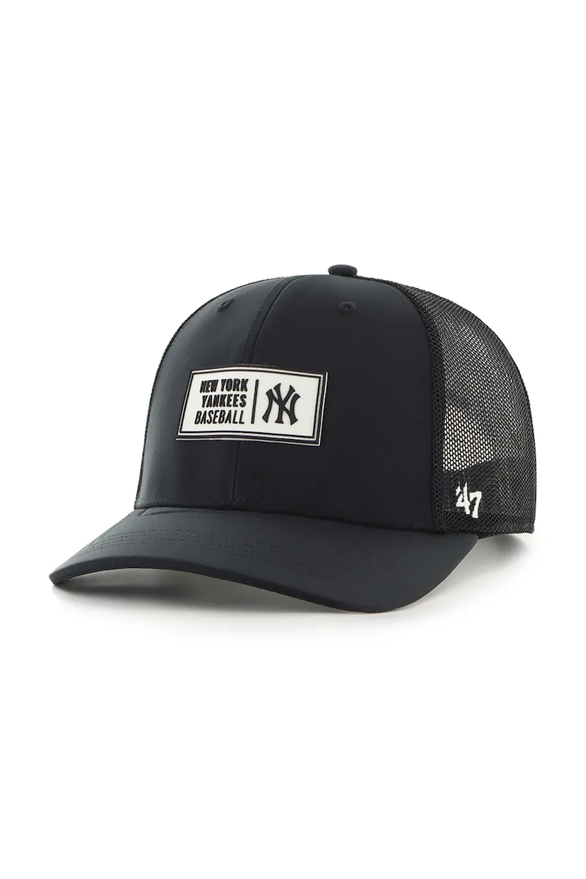 47 brand șapcă MLB New York Yankees culoarea negru, B-CYPHT17YEI-BK