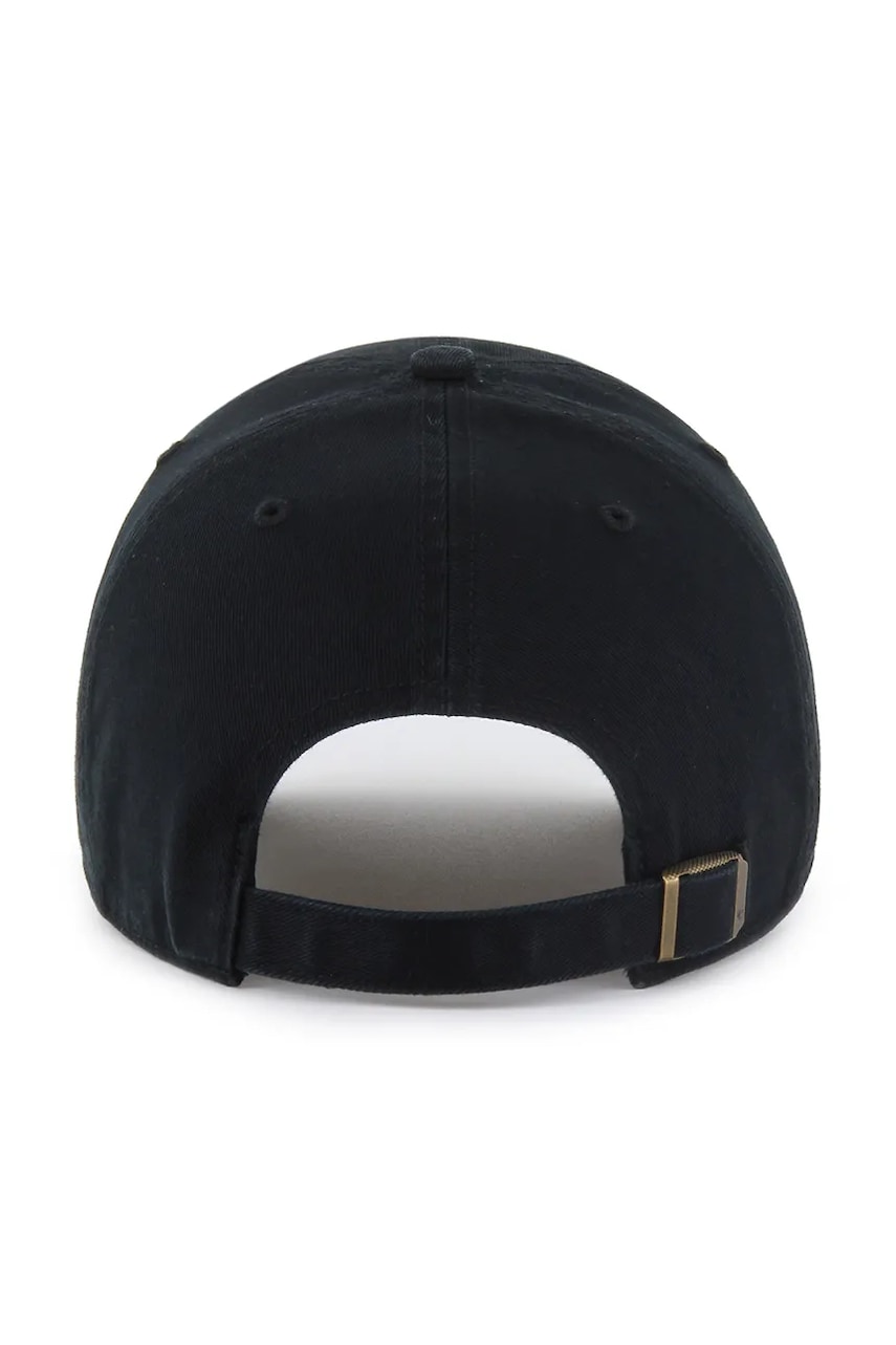Хлопковая кепка 47 brand MLB New York Yankees цвет чёрный B-OUTLT17GWS-BK Хлопковая кепка 47 brand MLB New York Yankees цвет чёрный B-OUTLT17GWS-BK