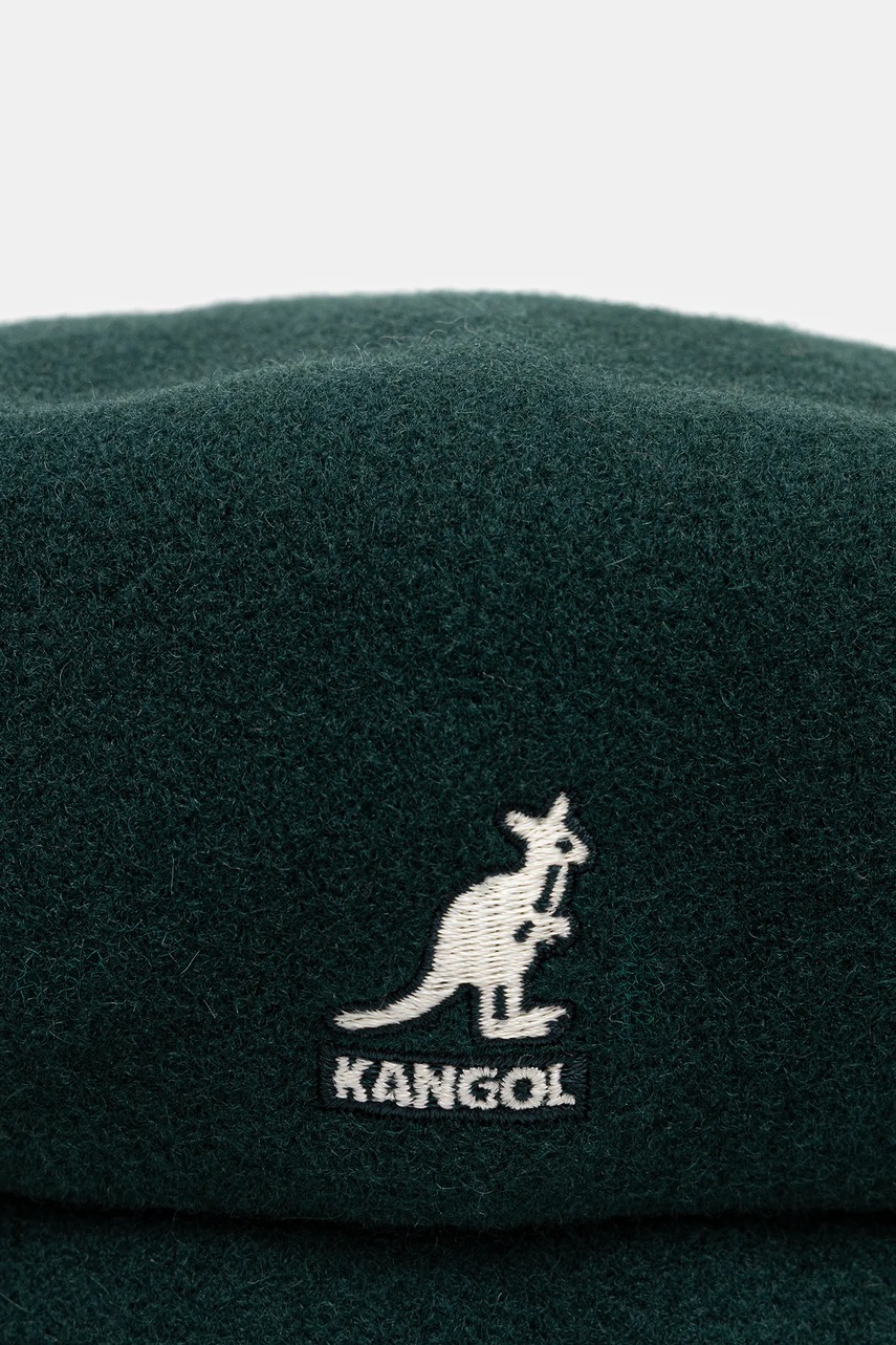 Kangol καπέλο με μαλλί WOOL HAWKER χρώμα: πράσινο K3164HT.DE301 φωτογραφία