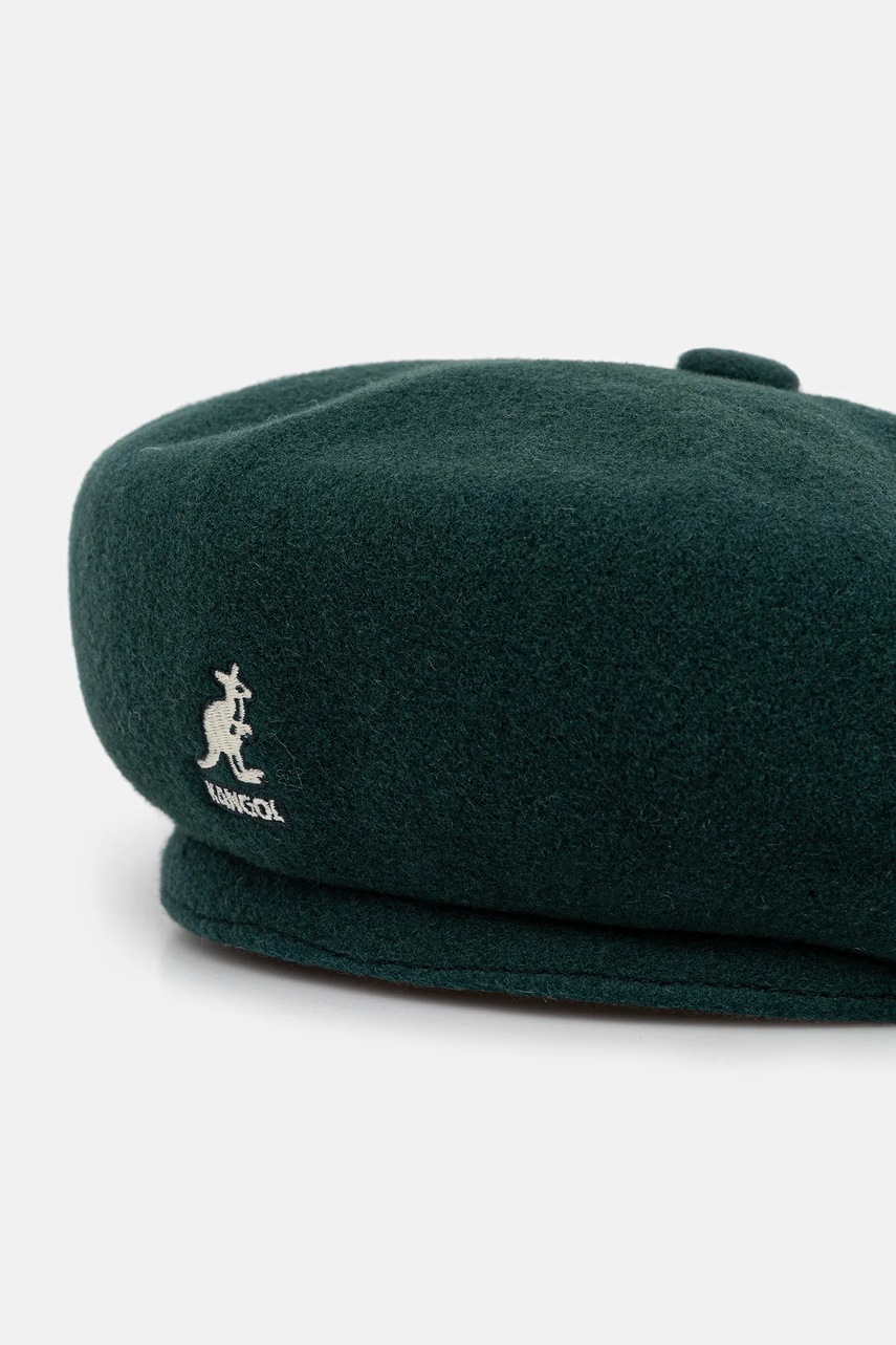 Kangol καπέλο με μαλλί WOOL HAWKER χρώμα: πράσινο K3164HT.DE301 φωτογραφία