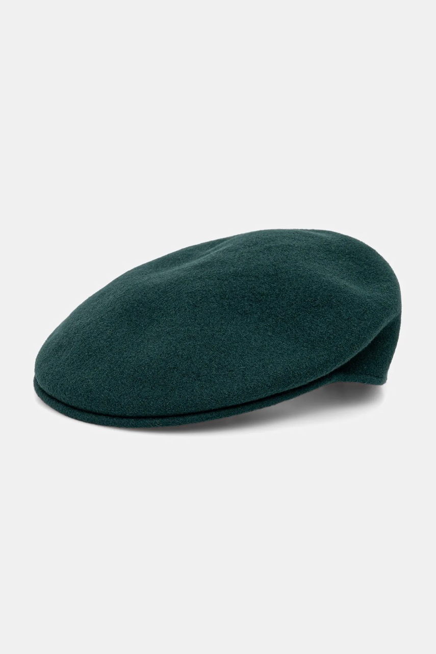 Levně Vlněná čepice Kangol 504 zelená barva, 0258BC.DE301