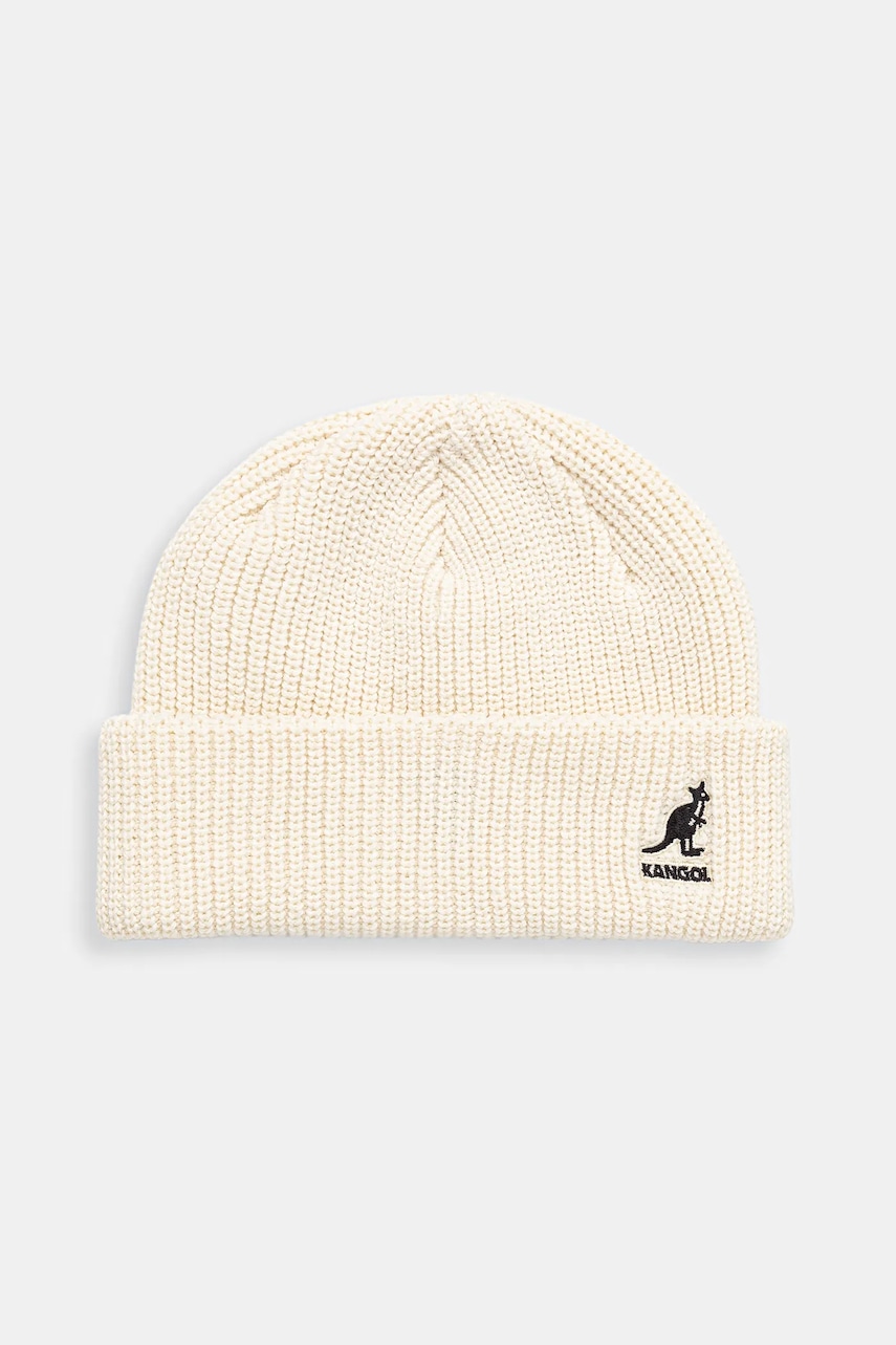 Levně Čepice Kangol POMPOM béžová barva, K3454.NT159