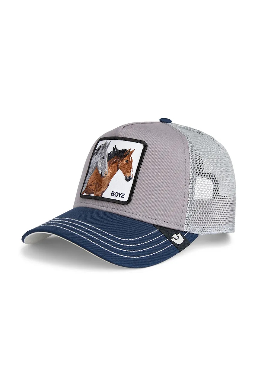 Goorin Bros șapcă de baseball din amestec de bumbac The Boyz culoarea violet, 101-2283