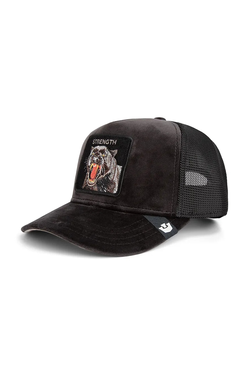 Goorin Bros șapcă de baseball velur Velour Panther culoarea negru, 101-2351