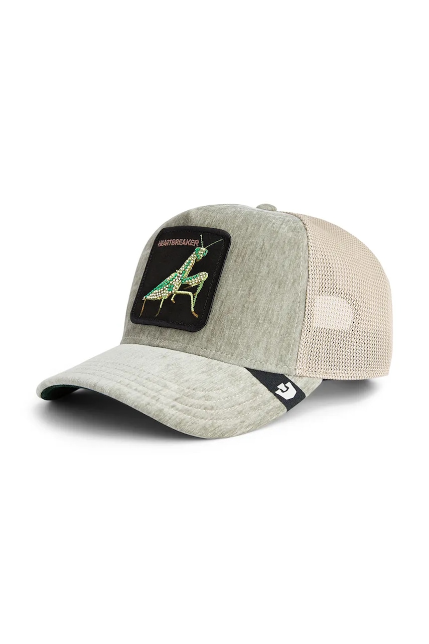 Goorin Bros șapcă Iced Mantis culoarea gri, 101-2237