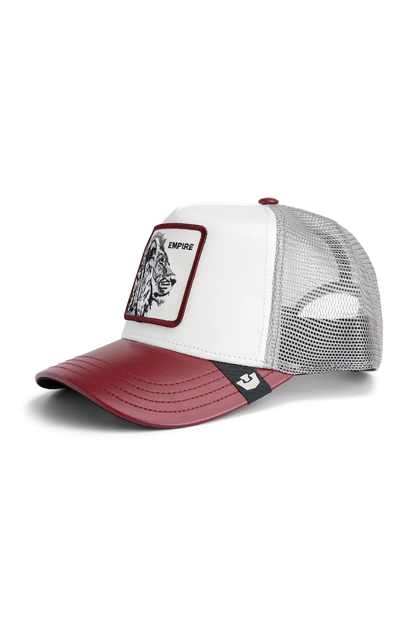 Goorin Bros șapcă Courtside Empire culoarea alb, 101-2443