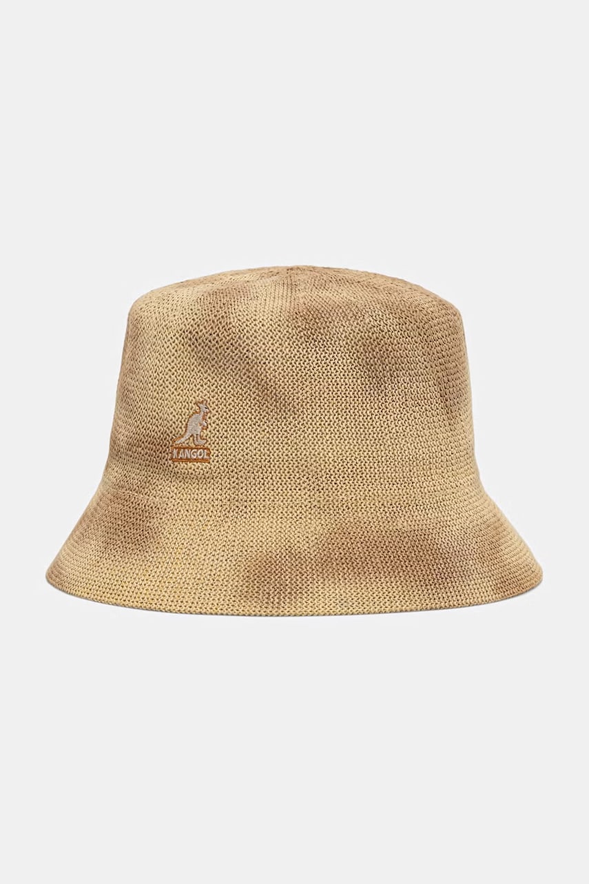 Kangol bucket hat TIE DYE KNIT BUCKET beżowy K5496.TN263