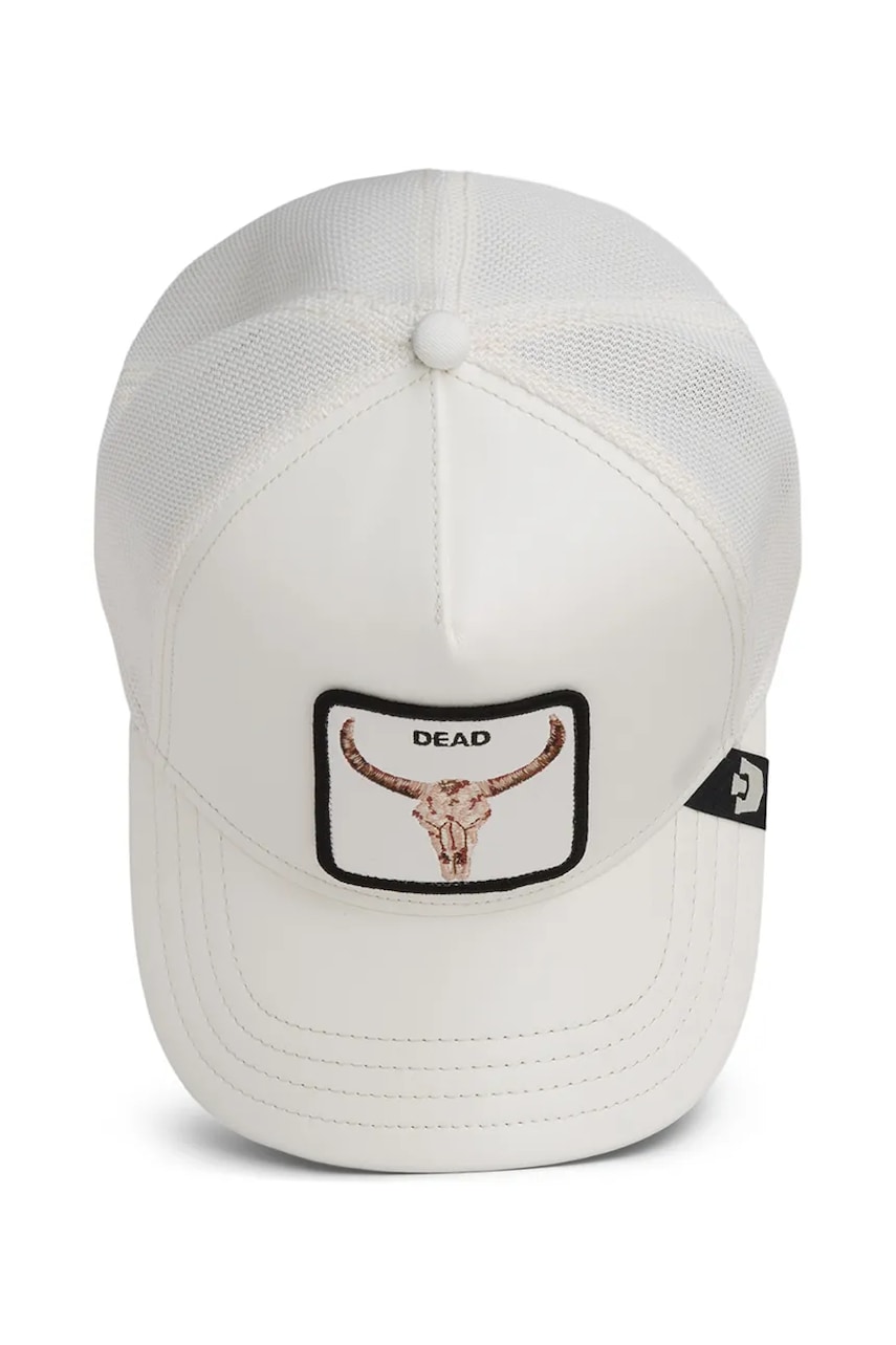 Goorin Bros šiltovka trucker Faux Leather Bull Skull