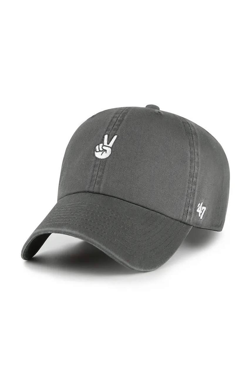 Levně Bavlněná baseballová čepice 47 brand Peace Base Runner Icon