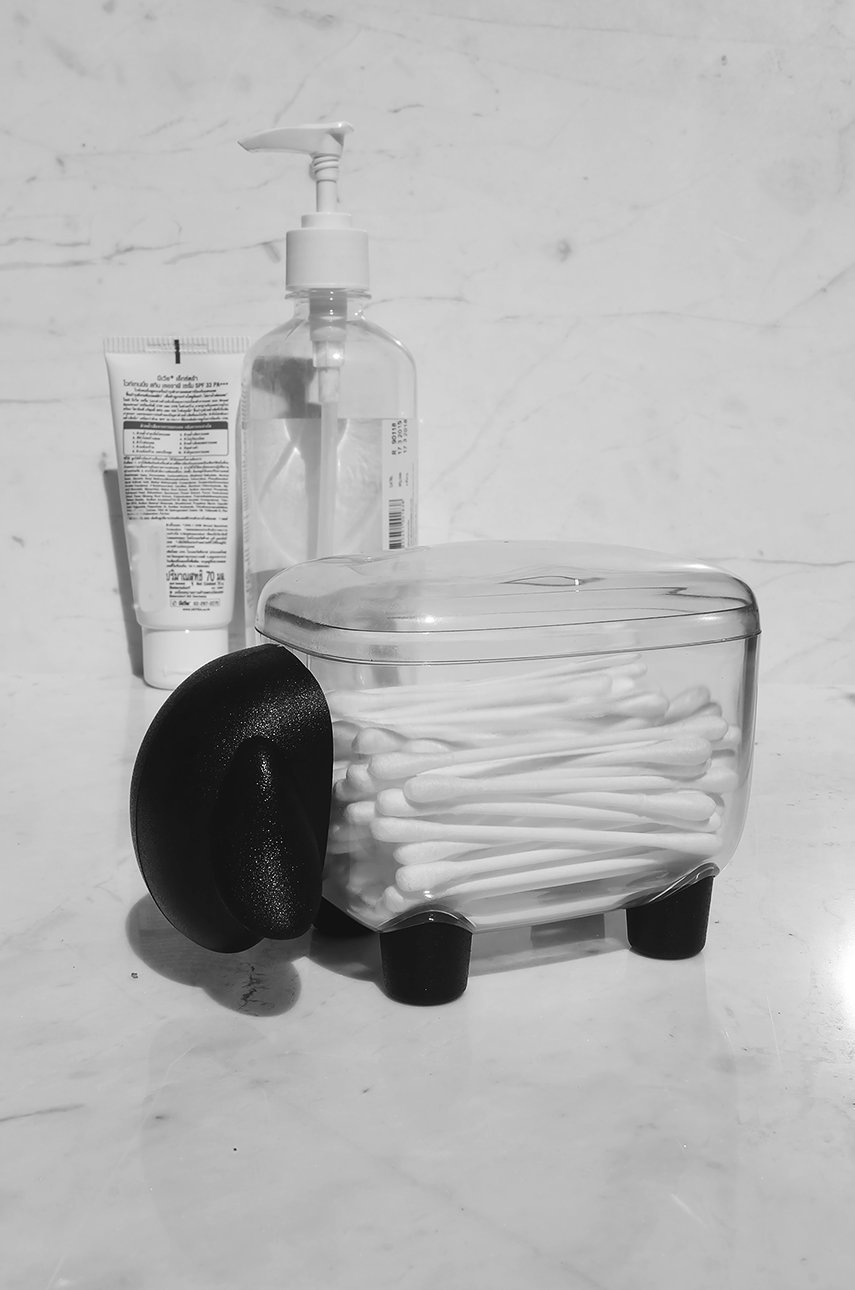 Qualy δοχείο για συνδετήρες γραφείου φωτογραφία