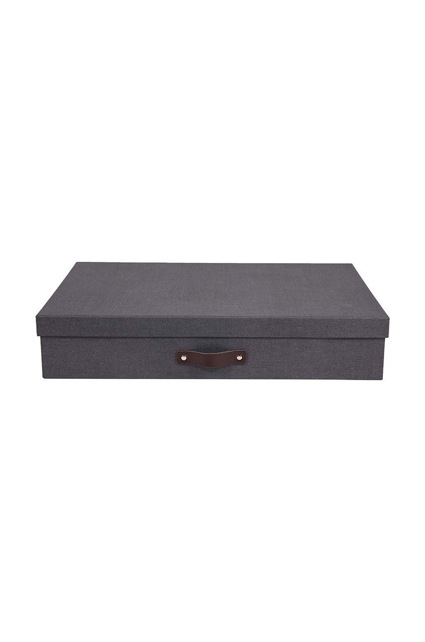 Úložný box Bigso Box of Sweden Sverker - černá -  Dřevo