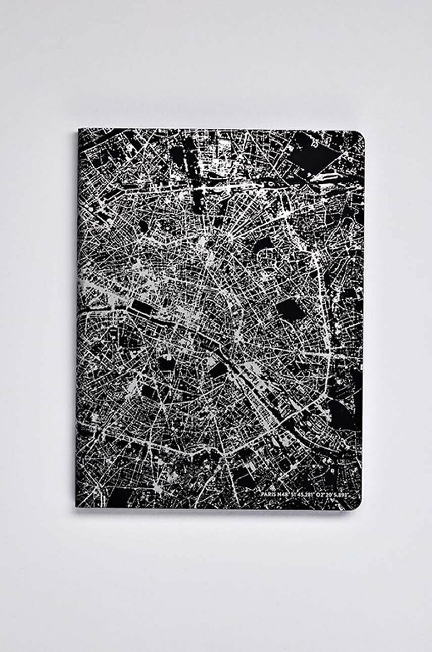 Nuuna notepad Paris Silver L Nuuna notepad Paris Silver L